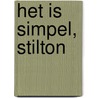Het is simpel, Stilton by Geronimo Stilton