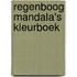 Regenboog mandala's kleurboek