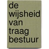 De wijsheid van traag bestuur door Paul Frissen