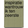 Inspiratie wantrouw ik ten zeerste by Elmer Schönberger