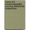 Match 3/4 Maatschappelijke vorming-Nederlands Hulpkaarten by Unknown