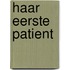 Haar eerste patient