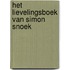 Het lievelingsboek van Simon Snoek