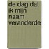 De dag dat ik mijn naam veranderde