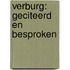 Verburg: Geciteerd en besproken