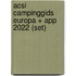 ACSI Campinggids Europa + app 2022 (set)