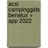 ACSI Campinggids Benelux + app 2022
