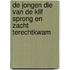 De jongen die van de klif sprong en zacht terechtkwam