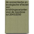De economische en ecologische effecten van inrichtingsvarianten voor de Noordzee tot 2040/2050