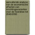 Aanvullende analyse van de economische effecten van inrichtingsvarianten voor de Noordzee tot 2040/2050