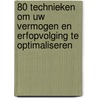 80 technieken om uw vermogen en erfopvolging te optimaliseren door Adriaens