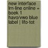 New Interface LRN-line online + boek 1 havo/vwo Blue label | LIFO-tot