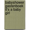 Babyshower gastenboek It's a baby girl by Miljonair Mindset