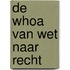 De WHOA van wet naar recht