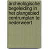 Archeologische begeleiding in het plangebied Centrumplan te Nederweert by V.B. Van den Brink