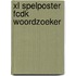 XL Spelposter FCDK Woordzoeker