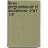 Leren programmeren in Visual Basic 2017 1/2