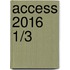 Access 2016 1/3