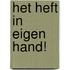 Het heft in eigen hand!