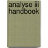 Analyse III Handboek