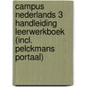 Campus Nederlands 3 Handleiding Leerwerkboek (incl. Pelckmans Portaal) door Onbekend
