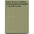 Select & Learn: Inleiding onderwijswetenschappen - RUG AOLB 1e jaar