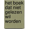 Het boek dat niet gelezen wil worden door David Sundin