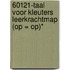 60121-Taal voor kleuters leerkrachtmap (op = op)*