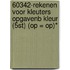 60342-Rekenen voor kleuters opgavenb kleur (5st) (op = op)*