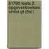 61790-Toets 2 opgavenboekjes vmbo gt (5st)