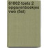 61802-Toets 2 opgavenboekjes vwo (5st)
