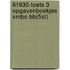 61930-Toets 3 opgavenboekjes vmbo bb(5st)