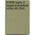61936-Toets 3 opgavenboekjes vmbo kb (5st)
