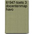 61947-Toets 3 docentenmap havo