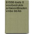 61558-Toets 0 voorbedrukte antwoordbladen vmbo bb/kb