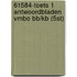 61584-Toets 1 antwoordbladen vmbo bb/kb (5st)