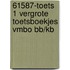 61587-Toets 1 vergrote toetsboekjes vmbo bb/kb