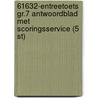 61632-Entreetoets gr.7 antwoordblad met scoringsservice (5 st) by Unknown