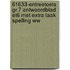 61633-Entreetoets gr.7 antwoordblad ET6 met extra taak Spelling ww