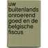 Uw buitenlands onroerend goed en de Belgische fiscus