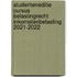 Studenteneditie Cursus Belastingrecht Inkomstenbelasting 2021-2022