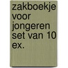 Zakboekje voor jongeren set van 10 ex. door G. Jordan