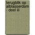 Terugblik op Alblasserdam - Deel III