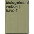 Biologieles.nl vmbo-t | havo 1