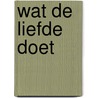 Wat de liefde doet by Søren Kierkegaard