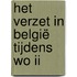 Het verzet in België tijdens WO II