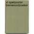 XL Spelposter Bierwoordzoeker