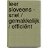 Leer Sloveens - Snel / Gemakkelijk / Efficiënt