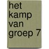 Het kamp van groep 7