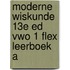 Moderne Wiskunde 13e ed vwo 1 FLEX leerboek a
